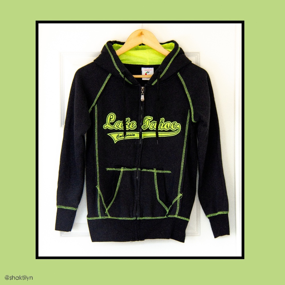 Lake Tahoe Zipper Hoodie